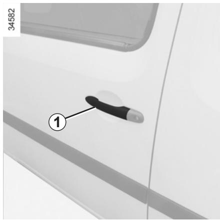 RENAULT KANGOO ZE 2012 - Déverrouillage des portes - 1