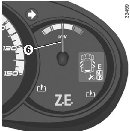 RENAULT KANGOO ZE 2012 - Afficheurs et indicateurs (2/3) - 1