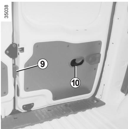 RENAULT KANGOO ZE 2012 - Fermeture manuelle de l'extérieur - 2