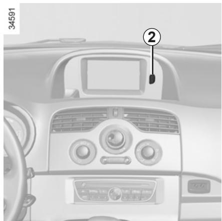 RENAULT KANGOO ZE 2012 - Déactivation des airbags passager avant - 1