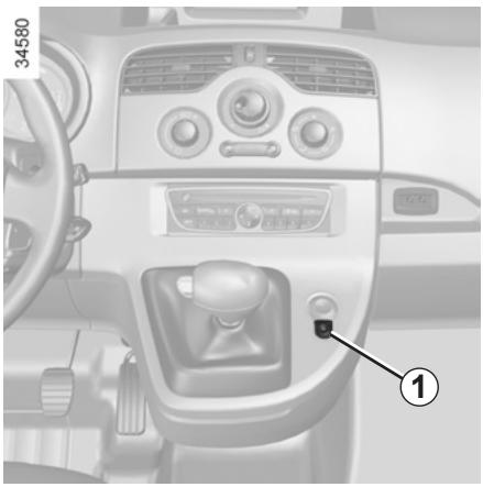 RENAULT KANGOO ZE 2012 - Ouverture manuelle de l'intérieur - 1