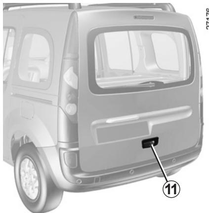 RENAULT KANGOO ZE 2012 - Responsabilité du conducteur lors du stationnement ou arrêt du véhicule - 1