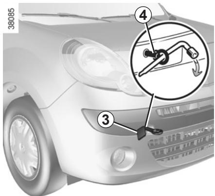 RENAULT KANGOO ZE 2012 - Cas de panne d'énergie : remorquage - 4