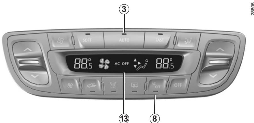 RENAULT MEGANE 3 2011 - AUTOMATIC CLIMATE CONTROL (3/5) - 1