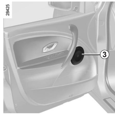 RENAULT MEGANE 3 2011 - Radio location 1 - 2