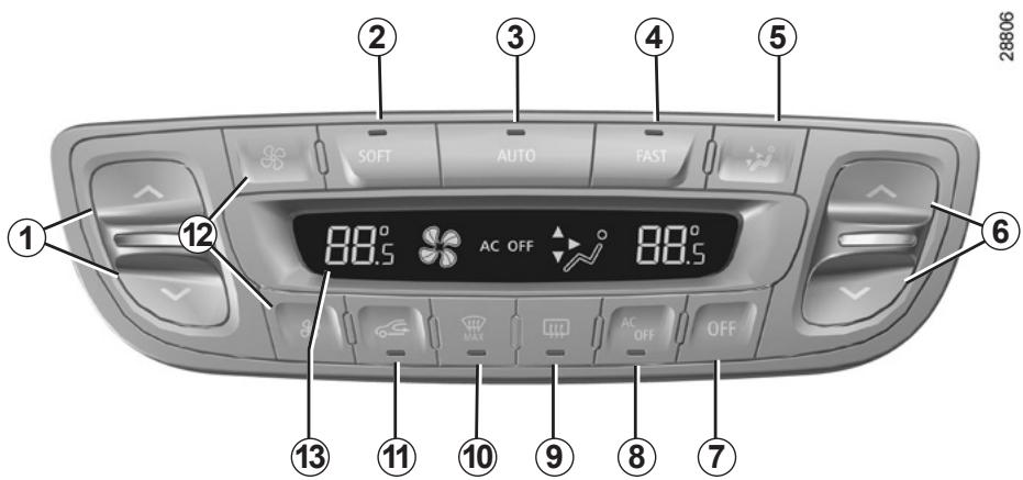 RENAULT MEGANE 3 2011 - AUTOMATIC CLIMATE CONTROL (1/5) - 1