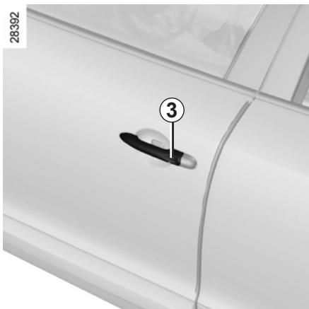 RENAULT MEGANE 3 2011 - RENVAULT CARD:deadlocking - 3