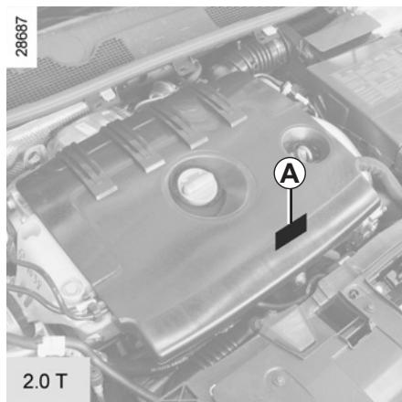 RENAULT MEGANE 3 2011 - ENGINE IDENTIFICATION PLATES (1/2) - 5