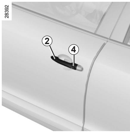 RENAULT MEGANE 3 2011 - HANDS-FREE RENAULT CARD: use (2/3) - 1