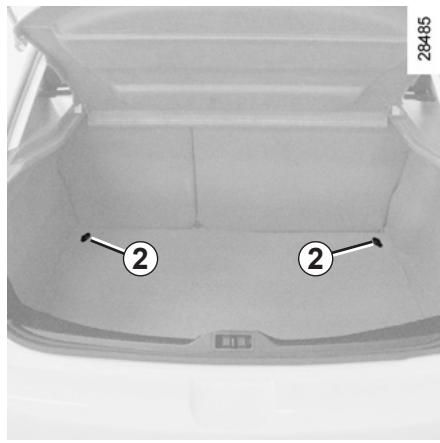 RENAULT MEGANE 3 2011 - Luggage COMPARTMENT STORAGE SPACE AND FITTINGS (1/3) - 2