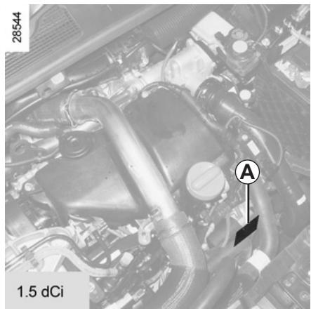 RENAULT MEGANE 3 2011 - ENGINE IDENTIFICATION PLATES (2/2) - 2