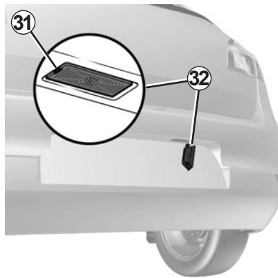 RENAULT MEGANE 3 2011 - REAR LIGHTS AND INDICATOR LIGHTS: changing bulbs (6/6) - 2