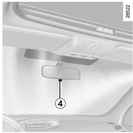 RENAULT MEGANE 3 2011 - Folding door mirrors - 2