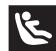 RENAULT MEGANE 3 2011 - Child seat attached using the ISOFIX mounting - 1