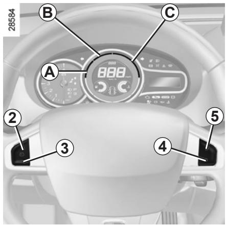 RENAULT MEGANE 3 2011 - CRUISE CONTROL/SPEED LIMITER: cruise control function (4/4) - 1
