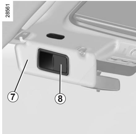 RENAULT MEGANE 3 2011 - Glovec box light 6 - 1