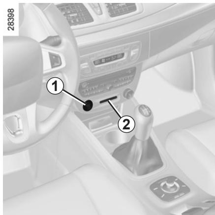 RENAULT MEGANE 3 2012 - DÉMARRAGE, ARRÊT DU MOTEUR (1/3) - 1