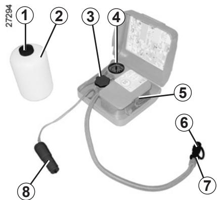 RENAULT MEGANE 3 2012 - KIT DE GONFLAGE DES PNEUMATIQUES (2/3) - 1
