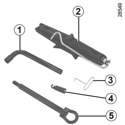 RENAULT MEGANE 3 2012 - BLOC OUTILS/ENJOLIVEUR - ROUE - 1