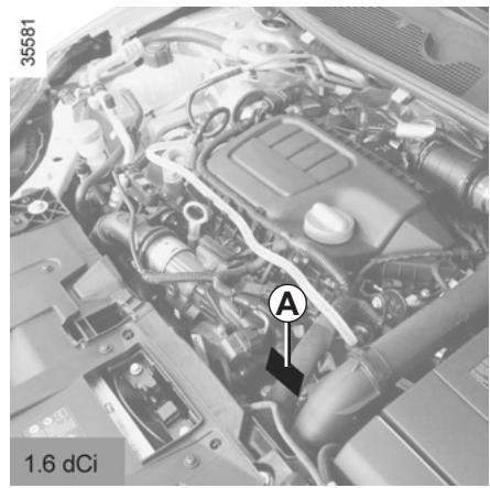 RENAULT MEGANE 3 2012 - PLAQUES D'IDENTIFICATION MOTEUR (3/3) - 2