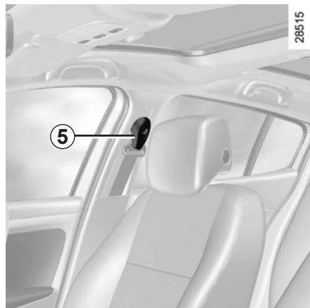 RENAULT MEGANE 3 2012 - Alerte de non-port de ceinture arrriere (suivant vehicule) - 1