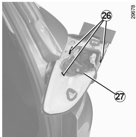 RENAULT MEGANE 3 2012 - FEUX ARRÈRE ET LATERAUX : remplacement des lampes (5/6) - 2