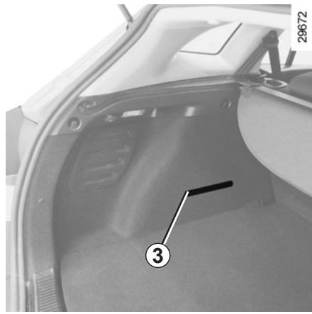 RENAULT MEGANE 3 2012 - RANGEMENTS, AMÉNAGEMENTS COFFRE À BAGAGES (1/3) - 3