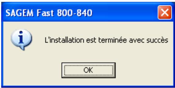 SAGEM F@ST 800 - Installation du SAGEM f@st™ 800/840 - 3