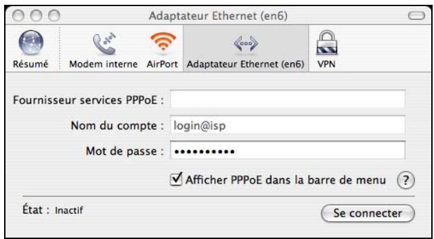 SAGEM F@ST 800 - Connexion à internet - 9