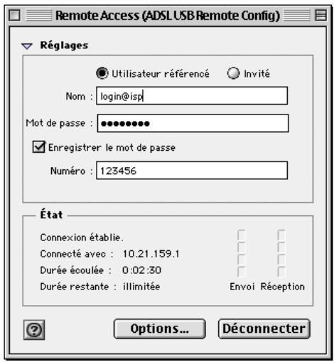 SAGEM F@ST 800 - Déconnexion d'internet - 2