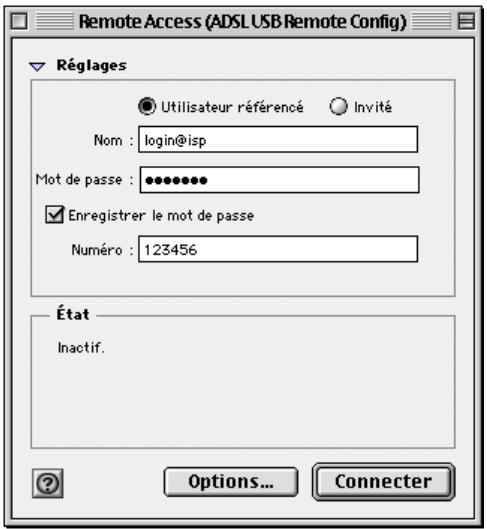 SAGEM F@ST 800 - Connexion à internet - 2