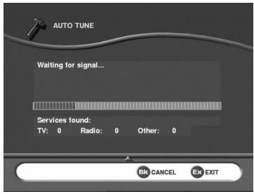 SAGEM ITD 59 - 5-2 CHANNEL SEARCH: AUTO TUNE - 2