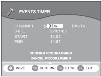 SAGEM ITD 59 - 7-9-2 Events timer - 2