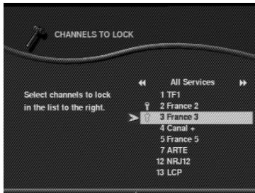 SAGEM ITD 59 - 6-4 LOCKING (not available on ITD 58/59/60/68) - 2