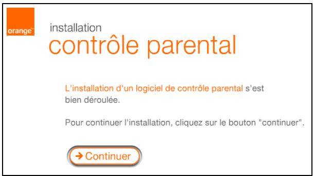 SAGEM LIVEBOX - Souhaitez you install le service de contrôle parental ? - 5