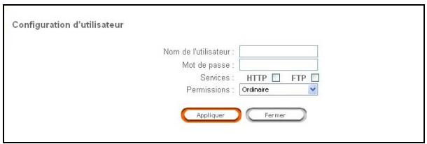 SAGEM LIVEBOX - Bouton "Ajouter" - 1