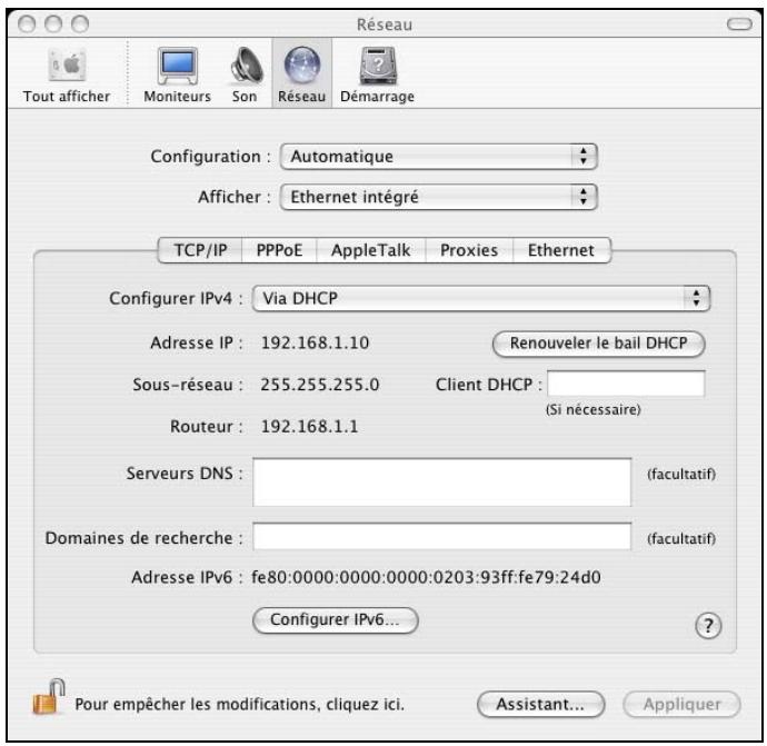 SAGEM LIVEBOX - Sous MacOS X - 4