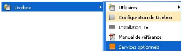 SAGEM LIVEBOX - Services optionnels - 1