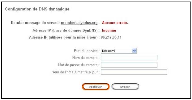 SAGEM LIVEBOX - DynDNS - 1