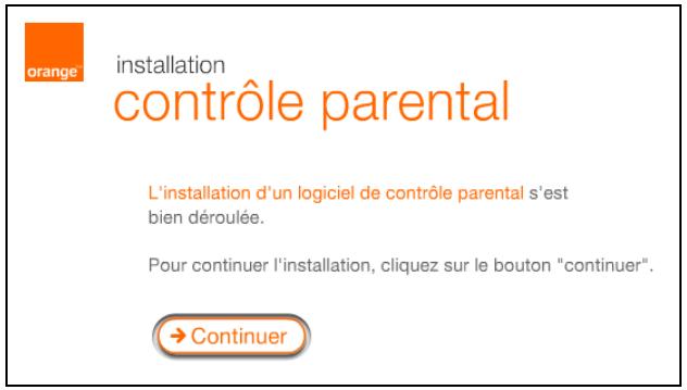 SAGEM LIVEBOX - Souhaitez you installer le service de contrôle parental ? - 5