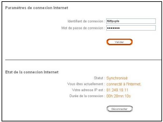 SAGEM LIVEBOX - Accès Internet - 2