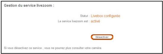 SAGEM LIVEBOX - Livezoom - 3
