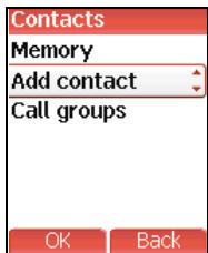 SAGEM MYV-75 - Contacts - 2