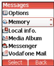 SAGEM MYV-75 - Memory - 1