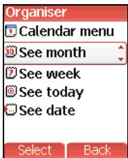 SAGEM MYV-75 - Organiser - 2
