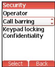 SAGEM MYV-75 - Call barring - 1