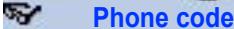 SAGEM MYX-5M - Phone code - 2