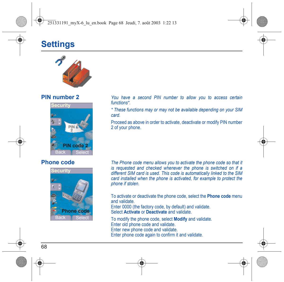 SAGEM MYX-6 - 69
