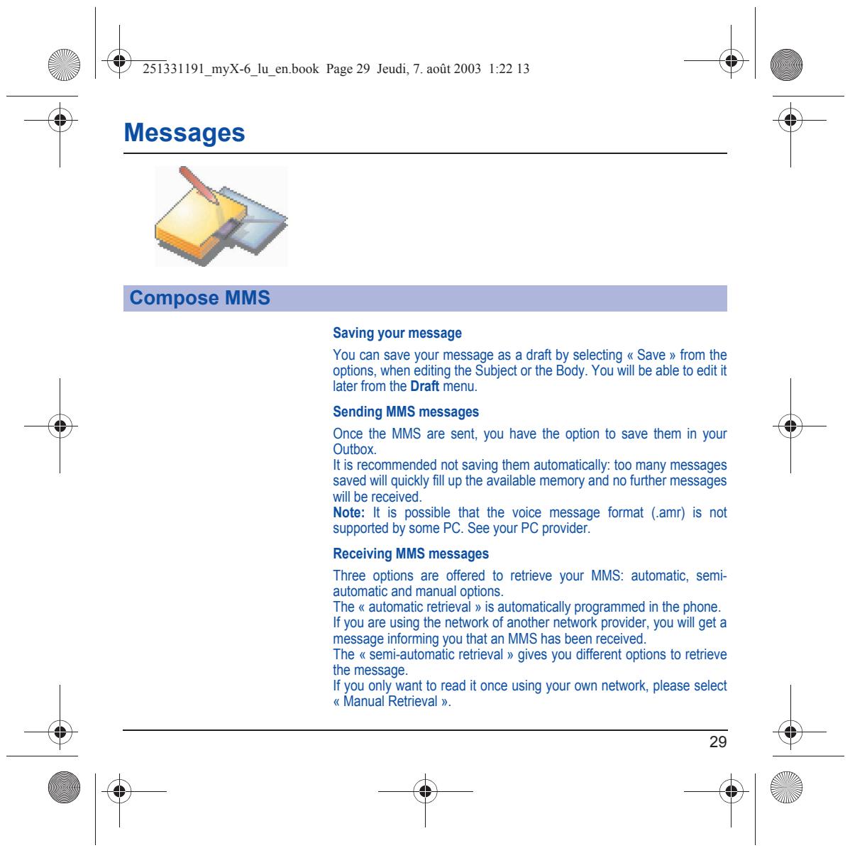 SAGEM MYX-6 - 30