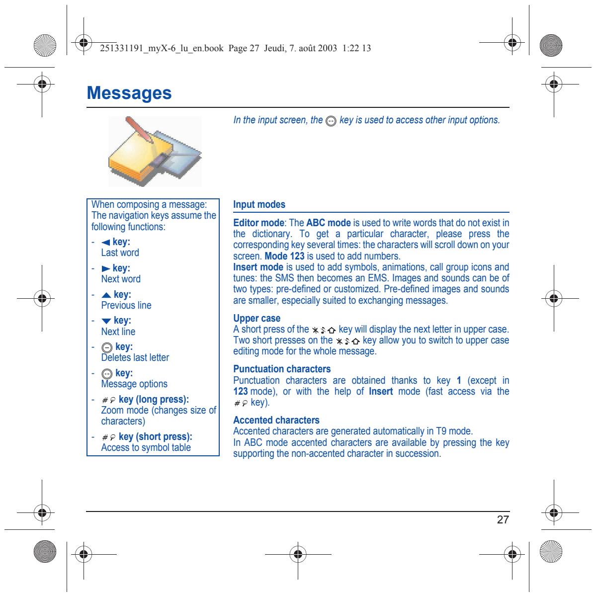 SAGEM MYX-6 - 28
